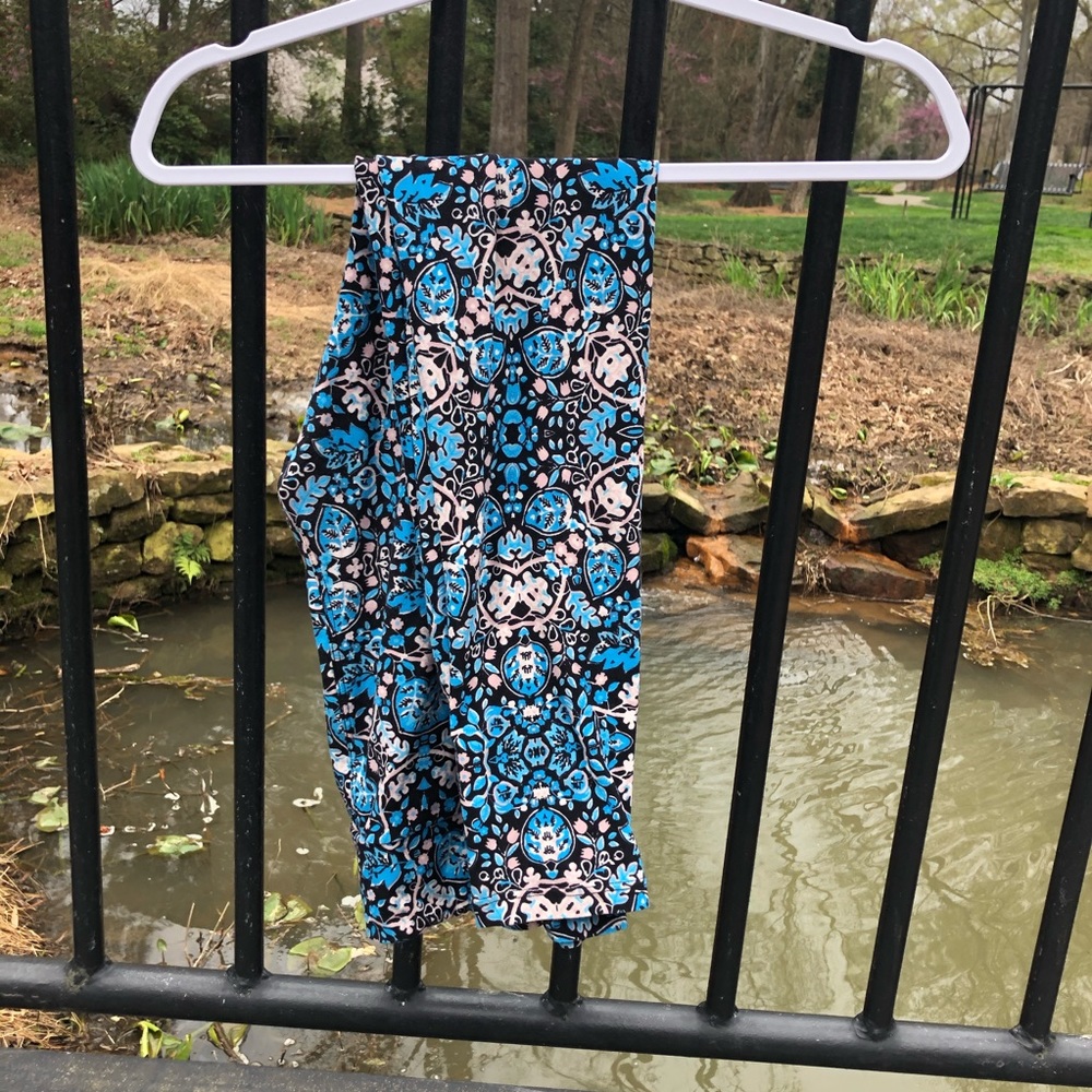 Lularoe Leggings One Size Blue